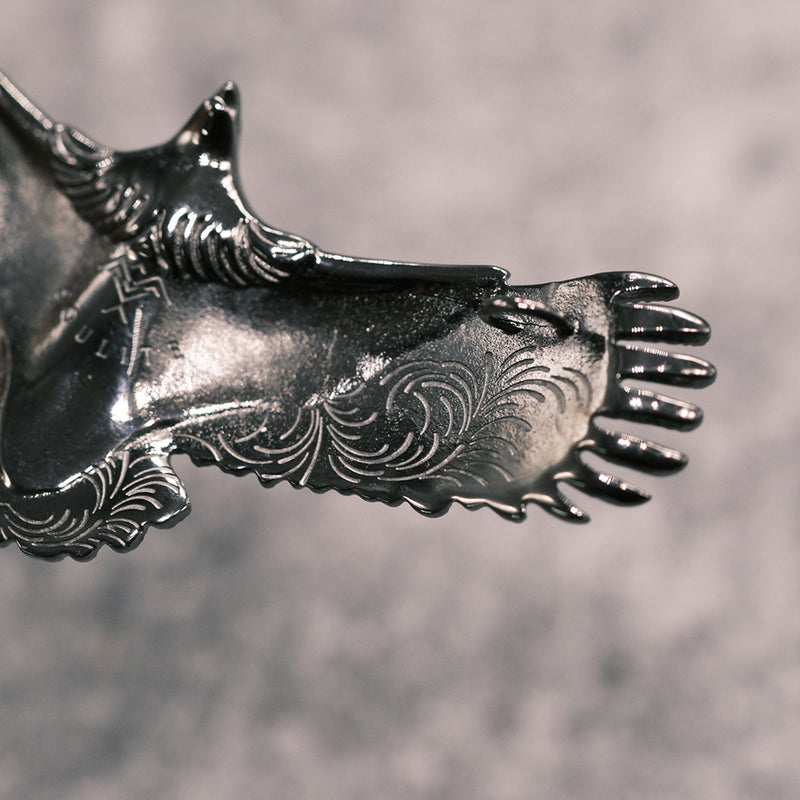 Eagle Black Sun Necklace