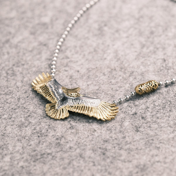 Eagle Duo Necklace