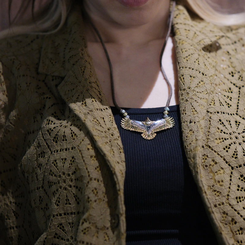 Eagle Duo Necklace
