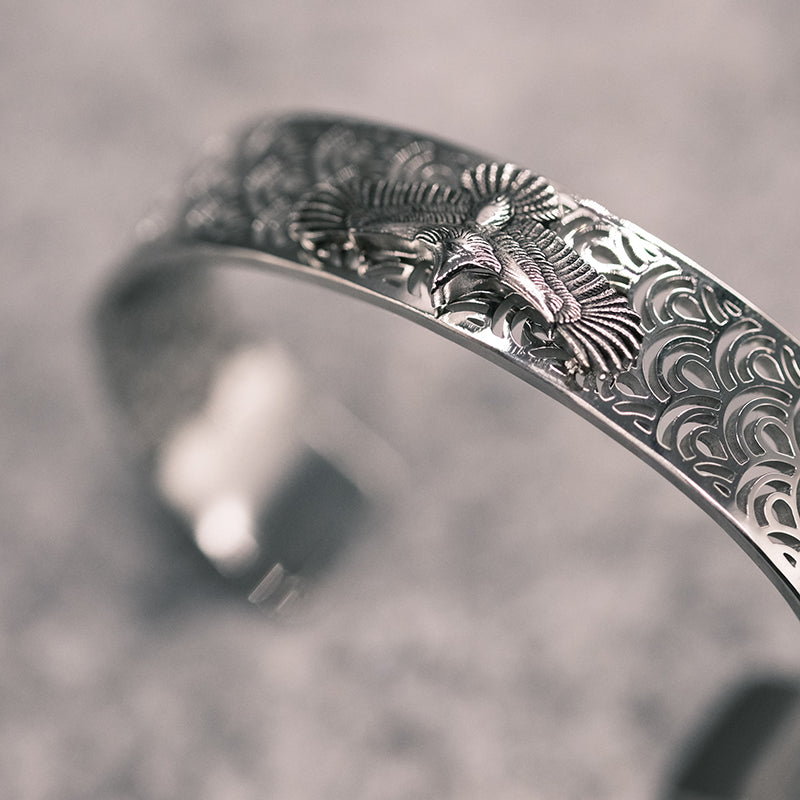 Eagle Silver S Bangle