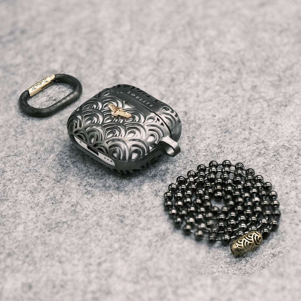 イヤホン SOULITE AirPods Pro Case EAGLE VIBES AirPods Pro 3 Case 【Eagle Vibes Silver Pro】