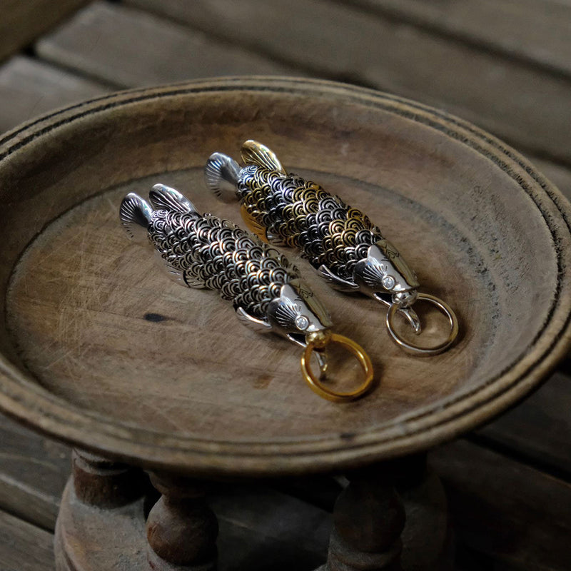 龍魚銀金項鍊